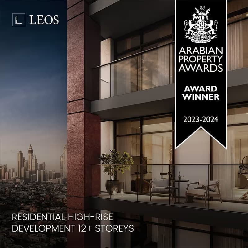 Award-winner social creative for LEOS Developments over a residential high-rise