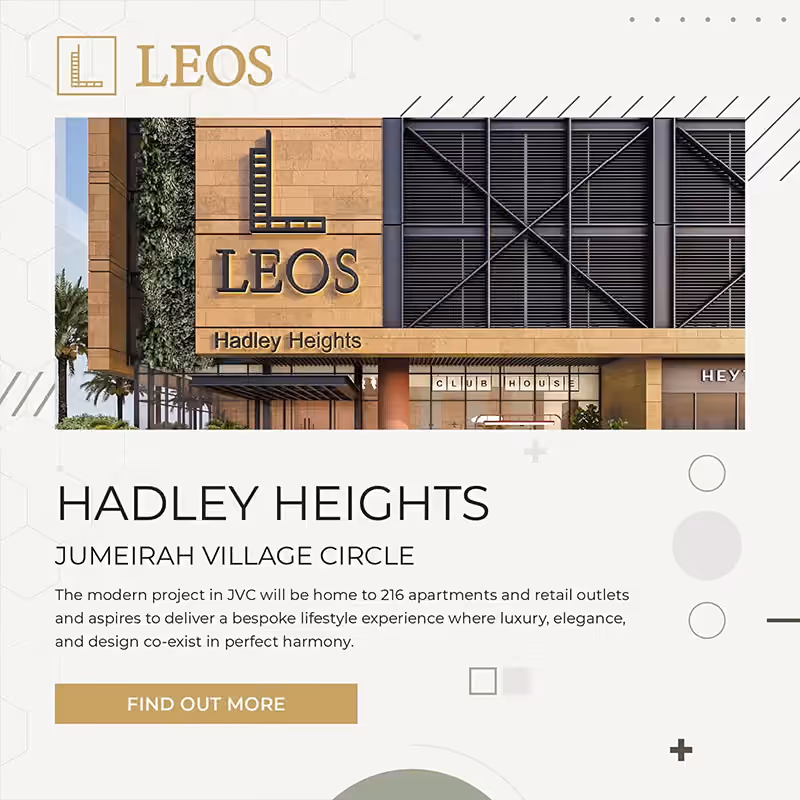 Hadley Heights social campaign creative