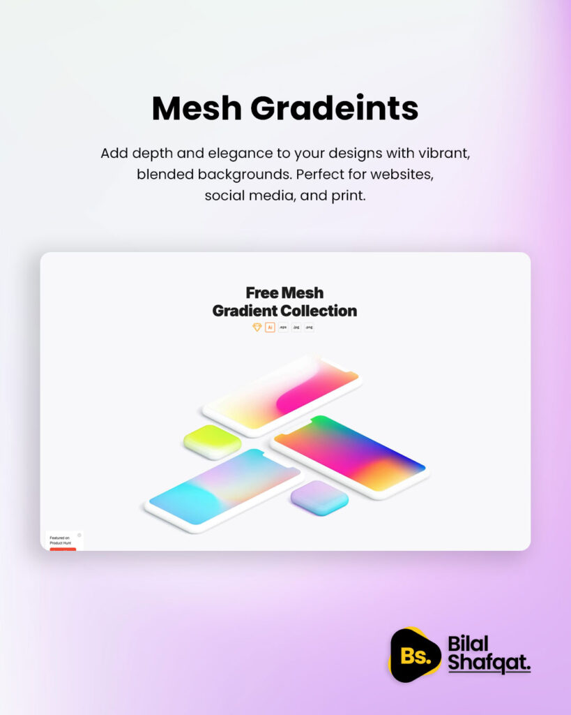 Mesh Gradients bilal shafqat