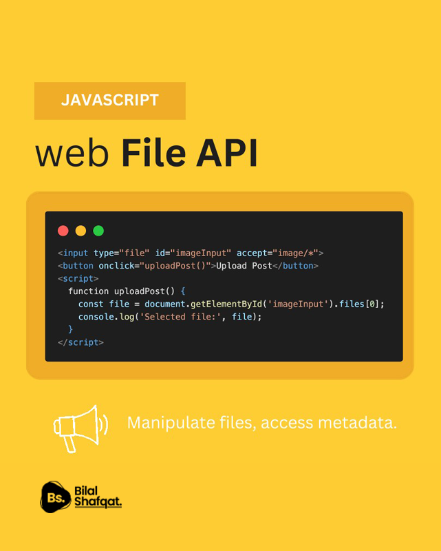 web file api bilal shafqat