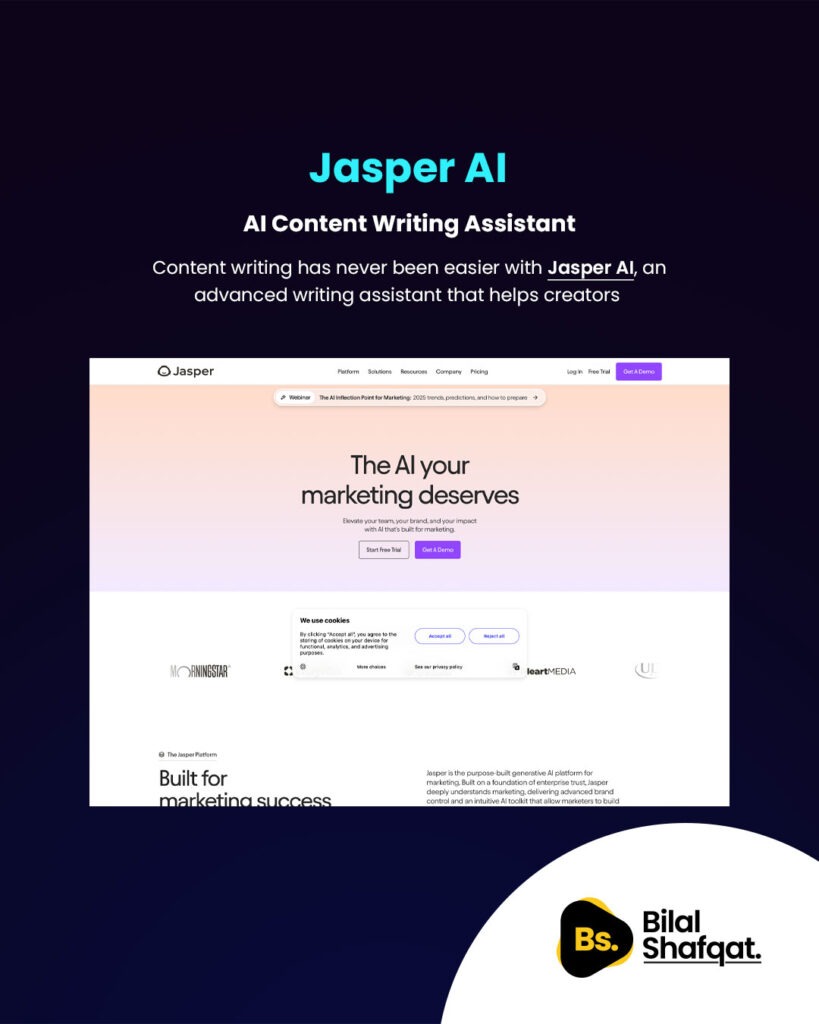 4 Jasper AI - AI Content Writing Assistant bilal shafqat