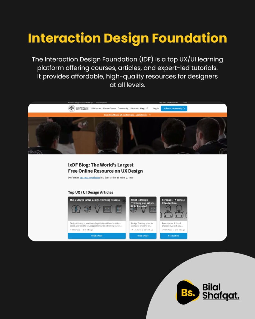Interaction Design Foundation bilal shafqat