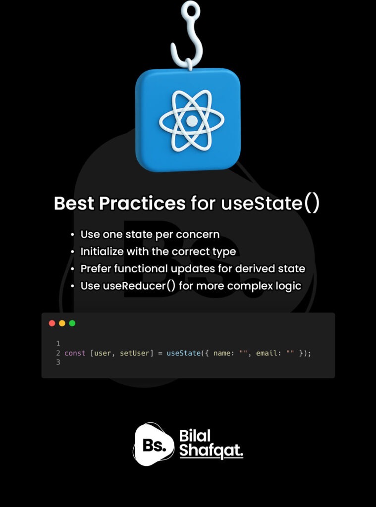 Best Practices for useState 2025 Edition bilal shafqat